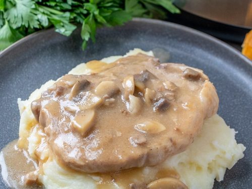 Instant Pot Pork Chops With Mushroom Gravy The Recipe Pot,How Much Is 50 Grams Of Butter In Ounces